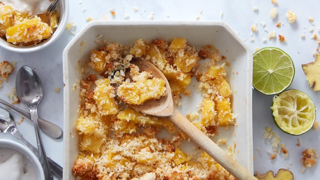 Ce dessert faussement sain ressemble à de mini vacances tropicales