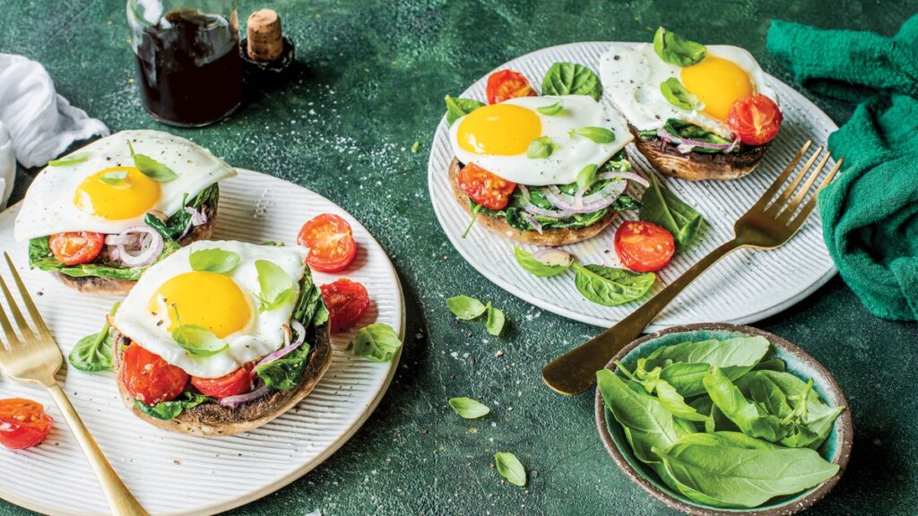 Nos portobellos rôtis au vinaigre balsamique sont tout ce dont vous avez besoin pour commencer votre journée