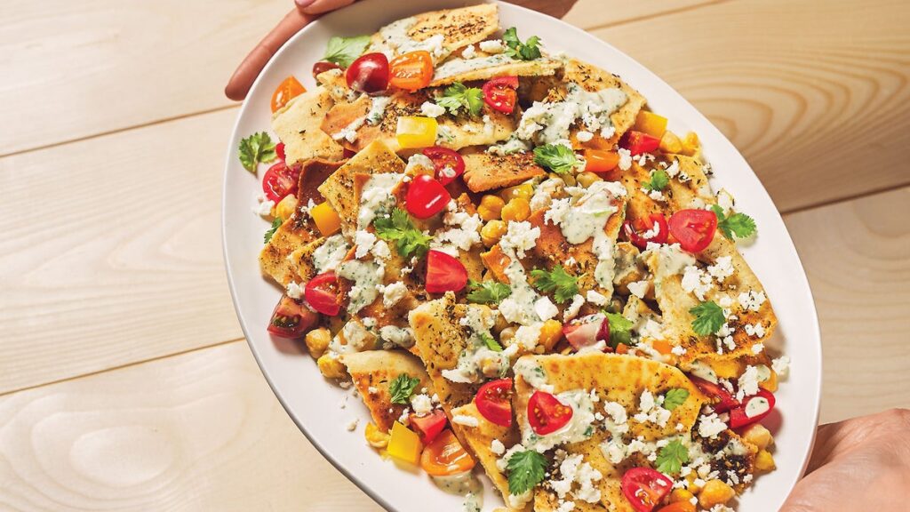 Nachos méditerranéens