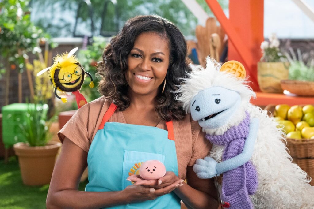 "Waffles + Mochi" de Michelle Obama arrive sur Netflix