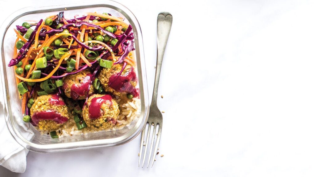 Boulettes de pois chiches aigres-douces