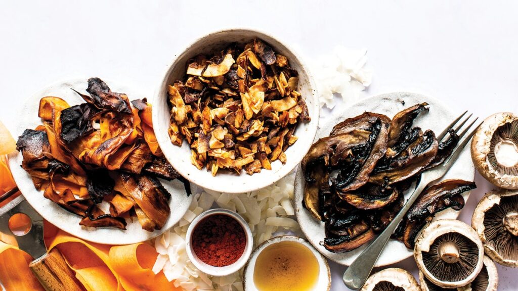 Veggie Twists On Bacon