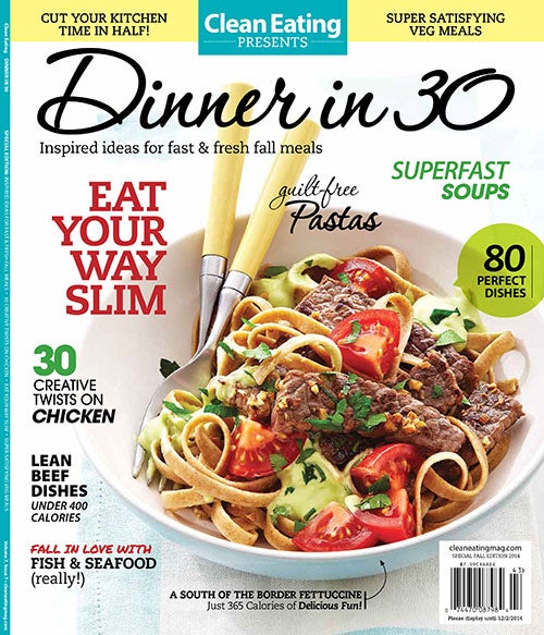 En vente maintenant - Numéro spécial "Dîner dans 30"