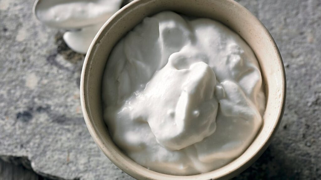 Yaourt à la noix de coco