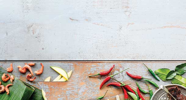 Principaux ingrédients de la cuisine thaïlandaise