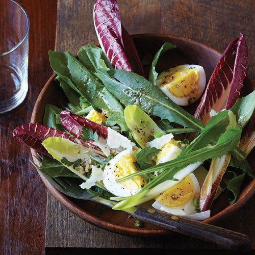 Salade de Légumes Amer avec Oeuf