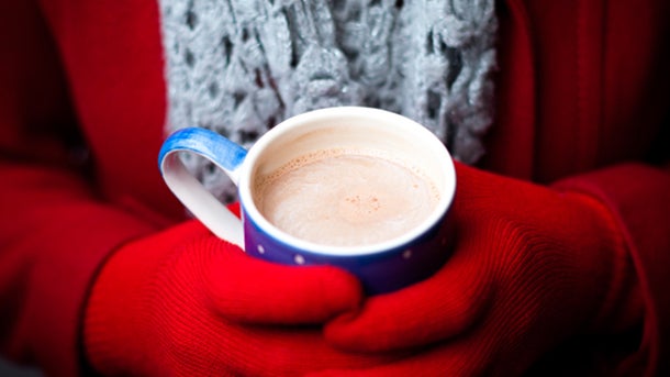 Mélange de chocolat chaud à la canne de bonbon