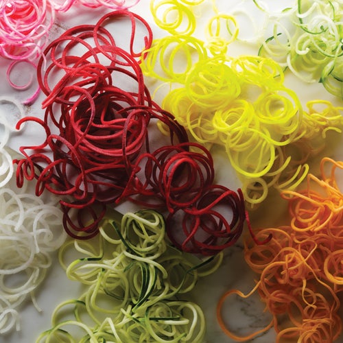 Oodles of Veggie Noodles: 10 recettes sans céréales