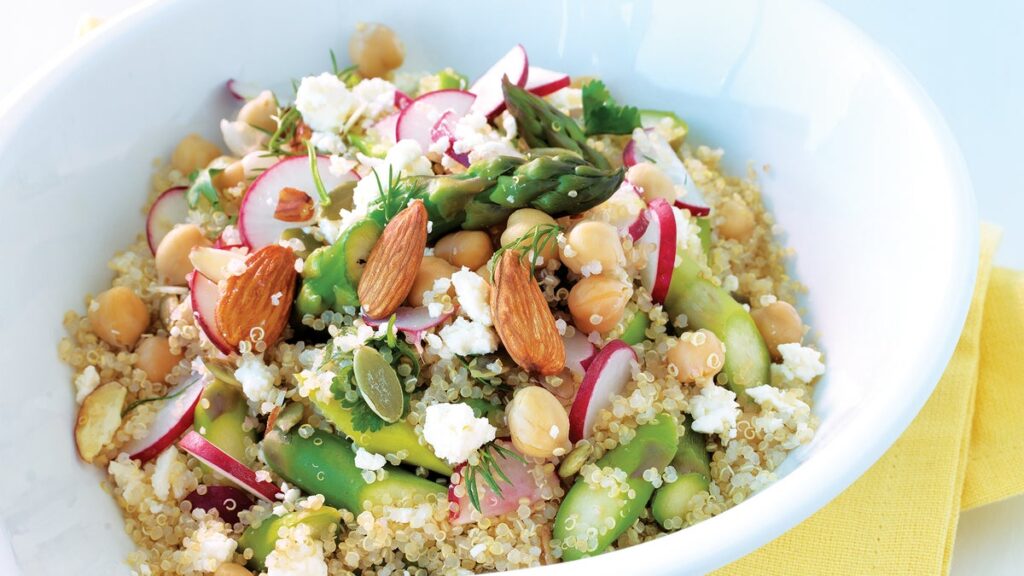 Bol de quinoa chargé