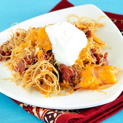 Casserole de nouilles mexicaines