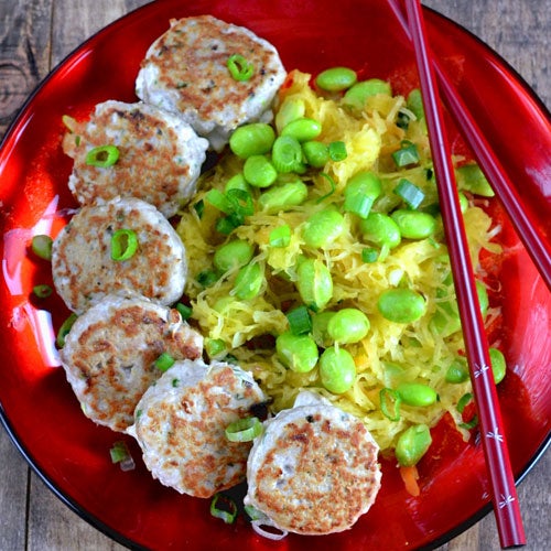 Galettes de thon au curry vert