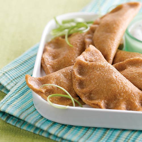 Pierogi aux pommes de terre rôties et au chou-fleur