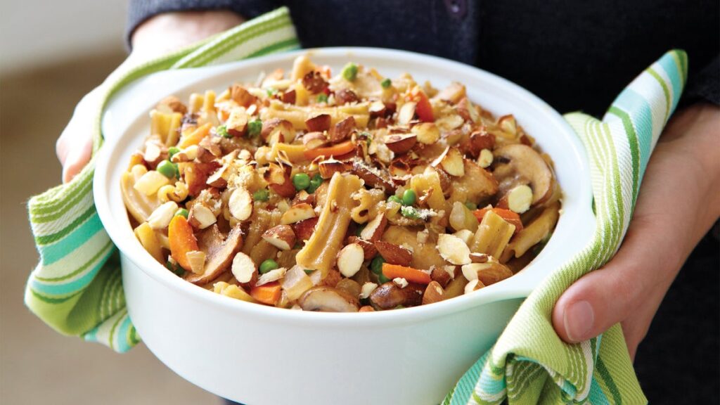 Casserole de poulet Tetrazzini