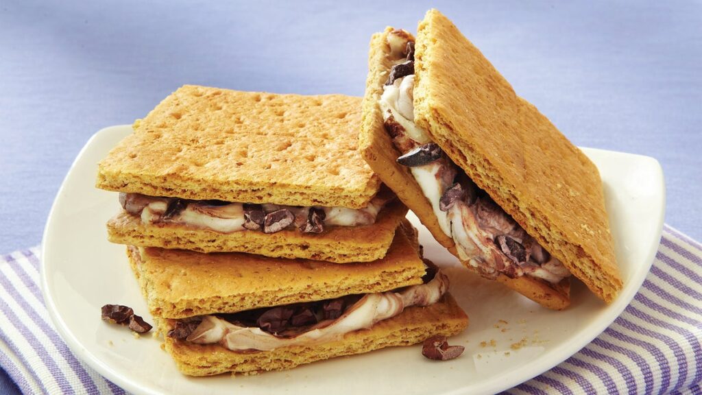 S'mores au fromage à la crème