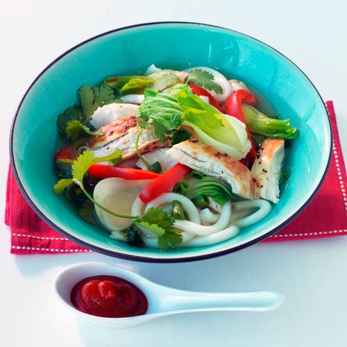 Soupe de nouilles style pho propre